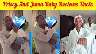 priscy & juma baby recieves uncle