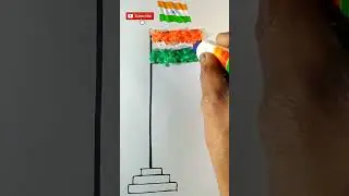 How  make Indian national flag with rice in Indian🇮🇳 ❤️😍🥰 #shorts #shortsfeed #india #viral #india