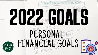 My 2022 Goals | Financial and Personal, and my word of the year for 2022
