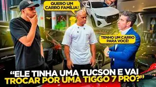 DA TUCSON PRA TIGGO 7??? NEGÃO VEIO NA TCAR...