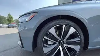 2022 Thunder Gray Volvo S60 at Gengras Volvo in North Haven!