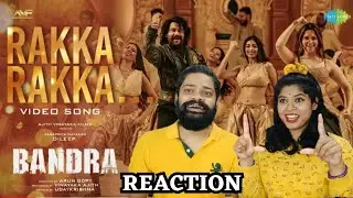 Rakka Rakka Video Song REACTION | Bandra | Dileep, Tamannaah | Sam C.S |Shankar Mahadevan Nakshathra