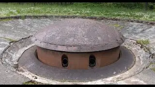 FORT HACKENBERG HOWITZER TURRET IN OPERATION APRIL 2024