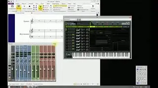 Сибелиус и VST плагины. KORG M1. Часть 2