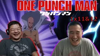 His Ultimate Move: Serious Punch! | One Punch Man 1x11&12 | Reaction and Commentary