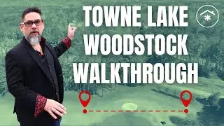 Towne Lake Woodstock WALKING TOUR | Living in Woodstock GA