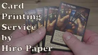TCG Playing Card Printing Service on Feels Like Magic 320GSM by Hiro Paper
