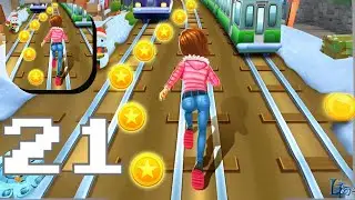 Subway Princess Runner - Gameplay Walkthrough Tutorial Part 21 All Levels Mobile Game (Android, iOs)
