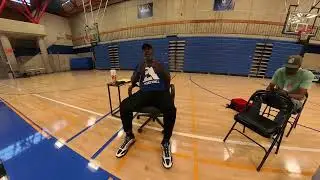 Zeality Channel Host Nick Austin Talking With Gary Payton About His Teams Progress in Training Camp