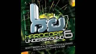 Hardcore Underground 6   2013  CD 2   Mixed by Fracus & Darwin