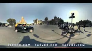 Mumbai CST Railway station in 360 video.