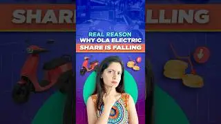 Why Ola Electric share fell by more than 6%? #shorts