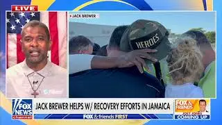 The Jack Brewer Foundation aids in rescue and relief missions following Hurricane Melissa