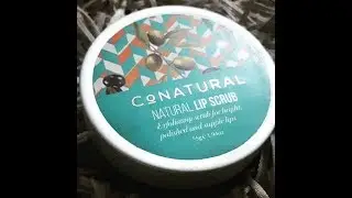 Честный обзор натурального скраба для губ Conaturals | #styleyourlifewitherum