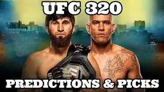UFC 320 Predictions Ankalaev vs Pereira 2 Full Card Breakdown Picks & Thoughts!!!