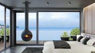 Ever seen an electric fireplace like this before?