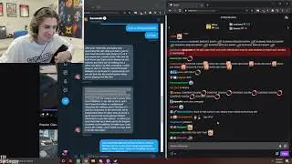 xQc leaks Hasan dms