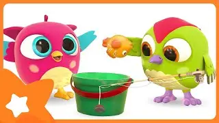 Hop Hop a Coruja 🦉 Patos giratórios 🦉 Desenho Infantil | Português do BRASIL