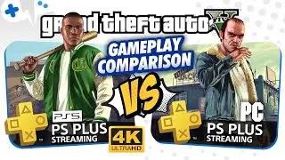 GTA 5 on PS Plus Premium | PS5 4K Streaming vs PC App
