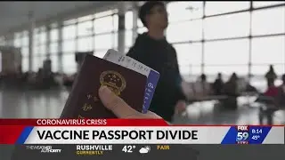 Vaccine passport divide