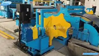 BSSL-(1.6-8.0)x2000mm Slitting Line Commissioning & Trial in Jamshedpur, India #metalslittingmachine