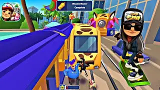 Subway Surfers RIO CARNIVAL 2025 - Unlocking Jake Dark Outfit+Star Trail Board Full HD Gameplay!