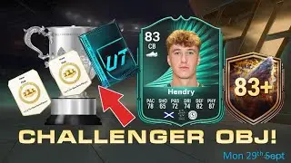 FC26 |  New Challenger Tournament / Obj, Hendry SBC and 83+ Upgrade!
