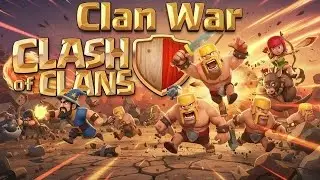 CLASH OF CLANS LIVE #81 | CLAN WAR | Syndicate INDIA vs NIGHT WALKER | COC LIVE INDIA [HINDI]