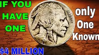Don't Spend | Top 5 Rarest Buffalo Nickels Found in America &mdash; One of Them Is Worth a Small Fortune!