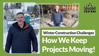 Winter Construction Challenges: How We Keep Projects Moving!