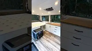Super cute Chevy Astro van conversion for ultimate camping trips! 💫
