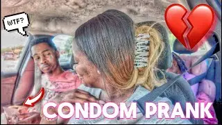 CONDOM PRANK ON MY BOYFRIEND *bad idea*