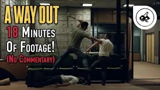 18 Minutes of A WAY OUT Gameplay (No Commentary - SPOILERS) [60FPS]