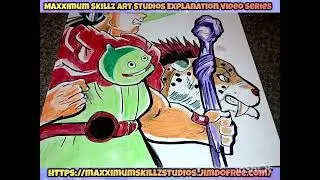 Sword Edge a comic book fanfiction title inspired by Dragon Quest video game