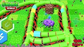 Snake Rivals ||  CENTIPETE Snake Gameplay || 186k Score || Alpha AsimGaming1