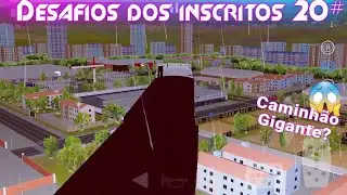 DESAFIO DOS INSCRITOS - World Truck Driving Simulator 20#