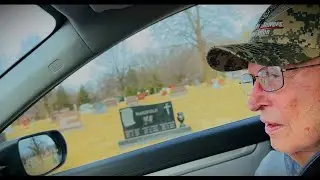Carlo La Manna Visits His Wife *Virginia* @Resurrection Cemetery/ Minnesota 3-3-2025