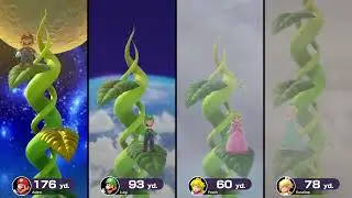 Mario Party Superstars, Leaf Leap, 180 yd