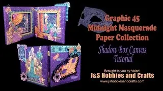 Midnight Masquerade Canvas Tutorial by Valeri at J&S Hobbies and Crafts