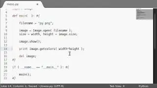 Python [PIL Image] 09 GetColors