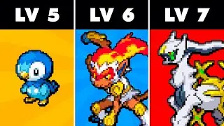 Posso BATTERE POKÉMON PLATINO con EVOLUZIONI CASUALI ad OGNI LIVELLO?