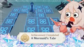 Solitary Sea-Beast Puzzle Guide (FREE PRIMOGEMS!) Genshin Impact A Mermaid's Tale Achievement