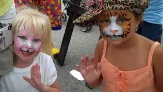 Oddzin Ends | Michigan Face Painting | Cat Faces