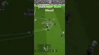 Messi's miracle save #efootball #efootball #messi #ronaldo #gaming #games #efootball2025 #pes