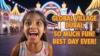 Global Village Dubai с Рухи 🥰 | Веселье, еда и аттракционы на любой вкус