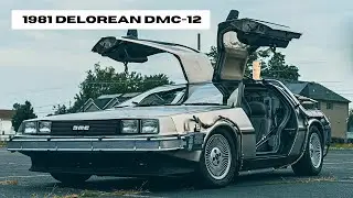 1981 DELOREAN DMC-12 BACK TO THE FUTURE DOC'S TIME MACHINE