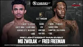 Muhammad Zwolak vs. Fred Freeman - Synergy FC 21