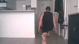 body weight lunges