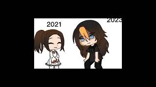 #актив #gacha #edit Да уж...люди меняются..с годами..2021..и 2023...