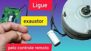 Como automatizar a ligação de  um exaustor